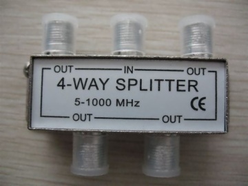 4 Way Splitter 5-1000mhz/5-2050mhz AD-3020