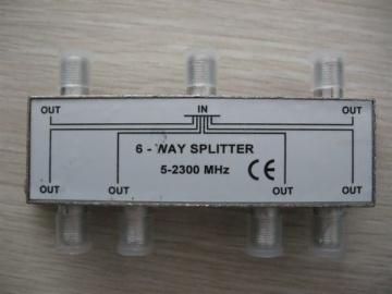 6 Way Splitter AD-3022