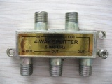 4 Way Splitter 5-900mhz AD-3004