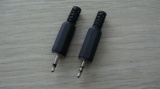 2.5MM Mono/Stereo Plug With Cable Protector AD-5025
